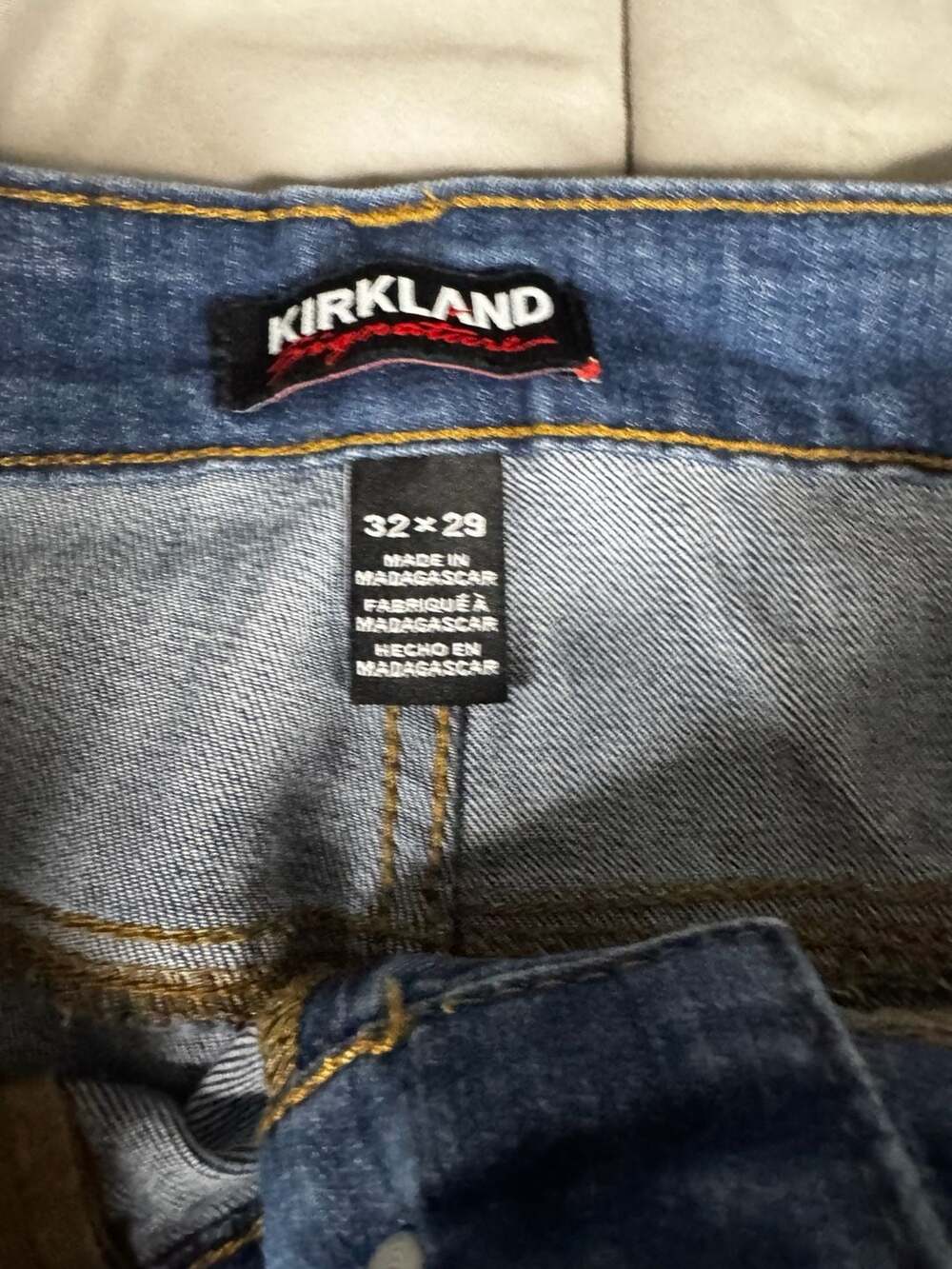 Kirkland Signature Denim Jeans Blue Lot Of 5 - Picture 12 of 16